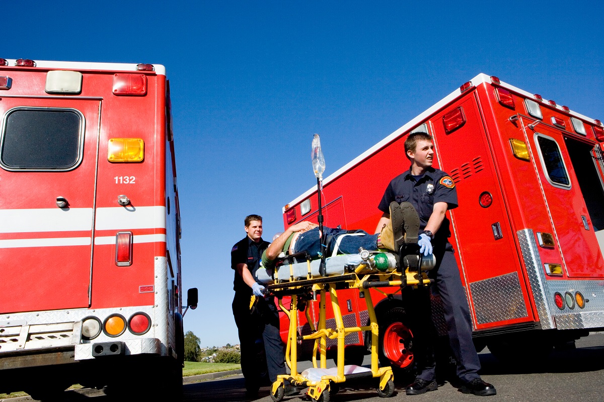 Getting medical attention following accident