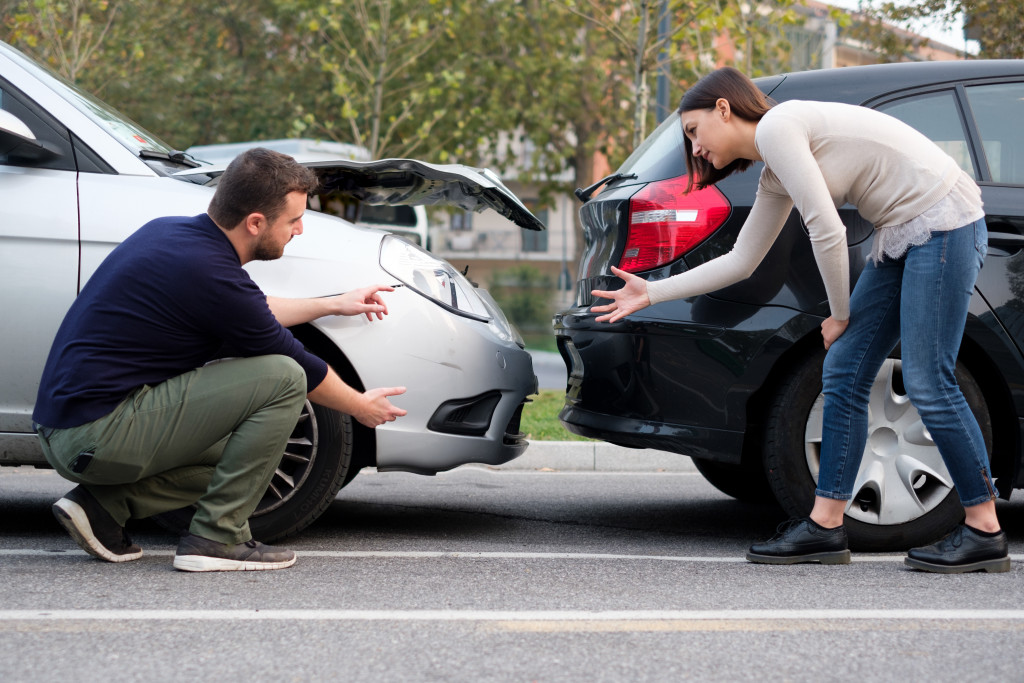 Arguing for car crash