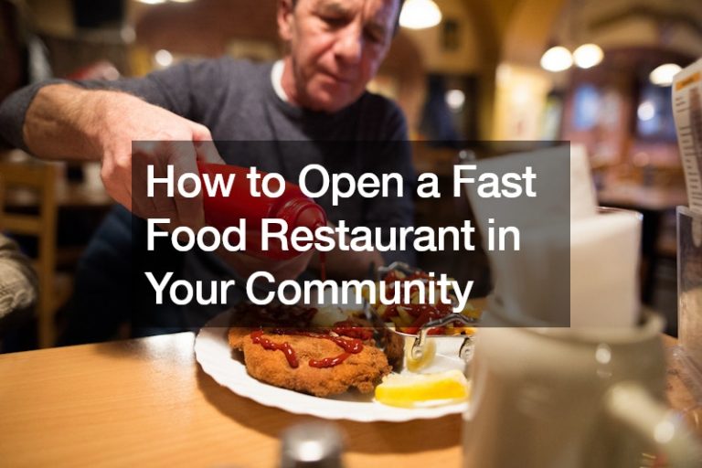 how to open a fast food restaurant