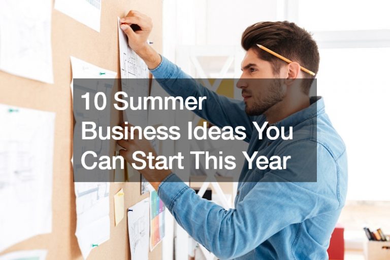 summer business ideas